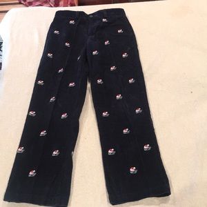 Navy vineyard vines corduroy pants